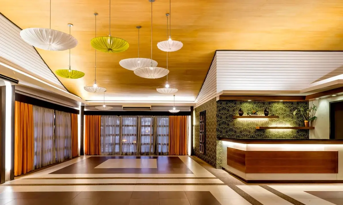 Function hall inside the clubhouse at Cedar Crest, DMCI Homes condo amenity in Acacia Estates, Taguig City, actual photo