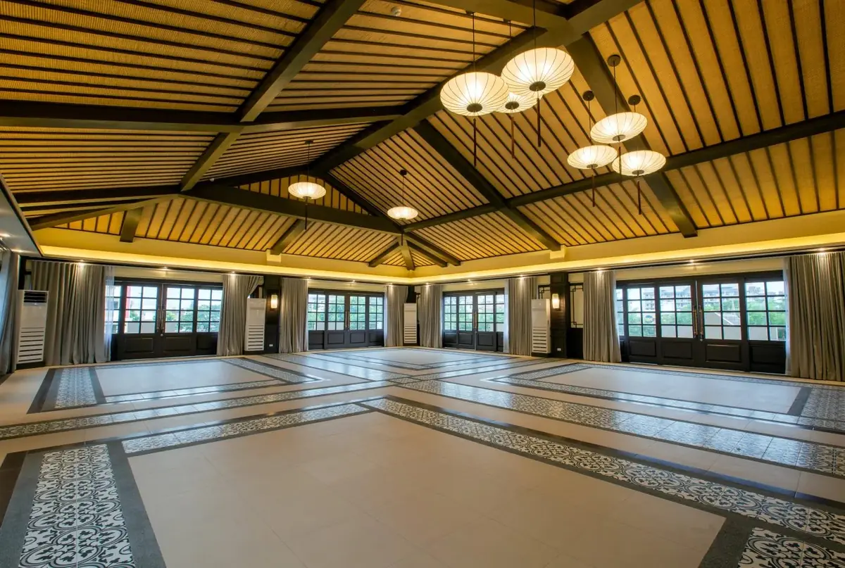 Function Hall at Mulberry Place clubhouse, DMCI Homes condo amenity in Acacia Estates, Taguig City, actual photo