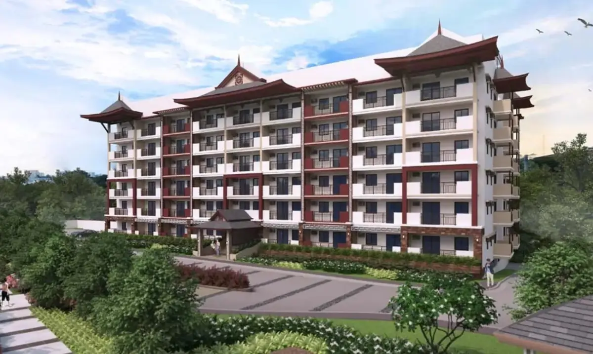 Phase 1 building render at Mulberry Place, DMCI Homes RFO condo buildings in Acacia Estates, Taguig City, architect's perspective