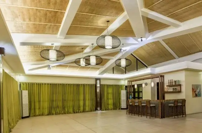 Function hall inside the clubhouse at Verawood Residences, DMCI Homes condo amenity in Acacia Estates, Taguig City, actual photo